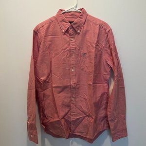 American Eagle Classic Fit button down shirt. pink, Medium
